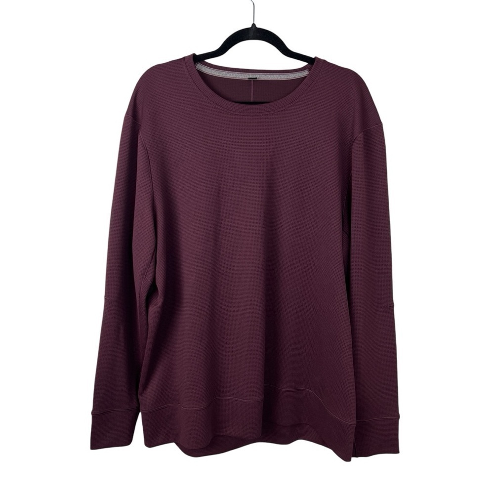 Lululemon Shift Stitch Crew Arctic Plum